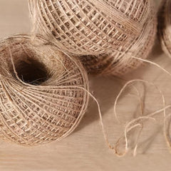 DIY Jute Rope Ornament Coarse Hemp Woven Rope Column 100m