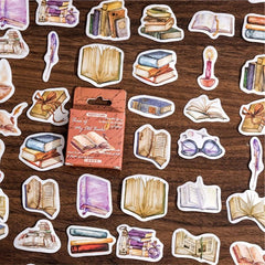 46Pcs Decorative Scrapbooking Stickers for Journal Planner & More