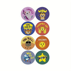 500pcs Inspirational Stickers for Classroom Rewards & Supplies