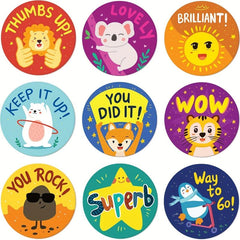 500pcs Inspirational Stickers for Classroom Rewards & Supplies
