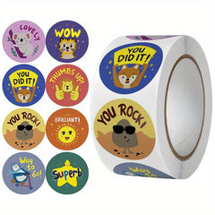 500pcs Inspirational Stickers for Classroom Rewards & Supplies