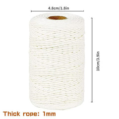 Butcher Rope 328 Feet 1/2mm Food Safe Crafts Bakers Kitchen Meat Sausage Gardeni