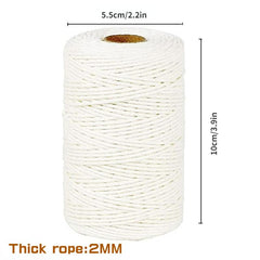 Butcher Rope 328 Feet 1/2mm Food Safe Crafts Bakers Kitchen Meat Sausage Gardeni