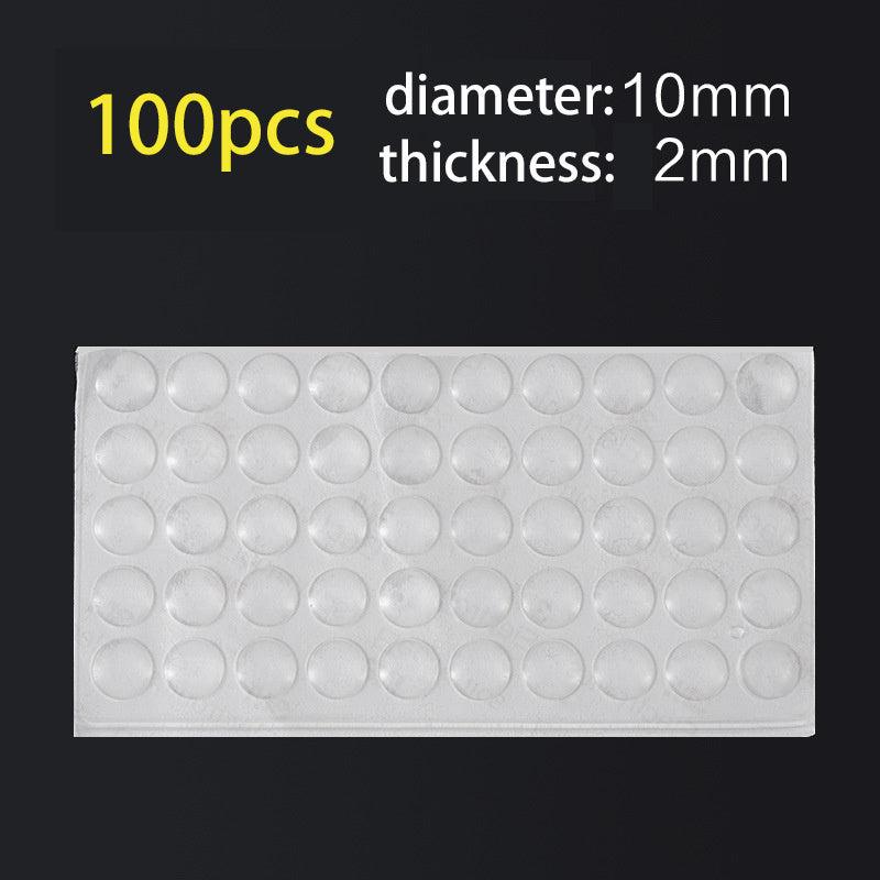 100pcs Clear Rubber Bumpers Self Adhesive Buffer Pads