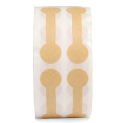 100pcs Blank Brown Paper Jewelry Tags