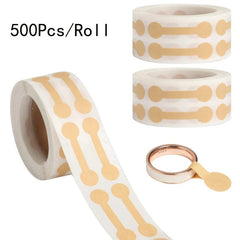 100pcs Blank Brown Paper Jewelry Tags