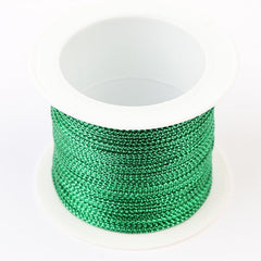 22 Yards Metallic Cord Tinsel Rope for Crafting Jewelry Wrapping Ribbons