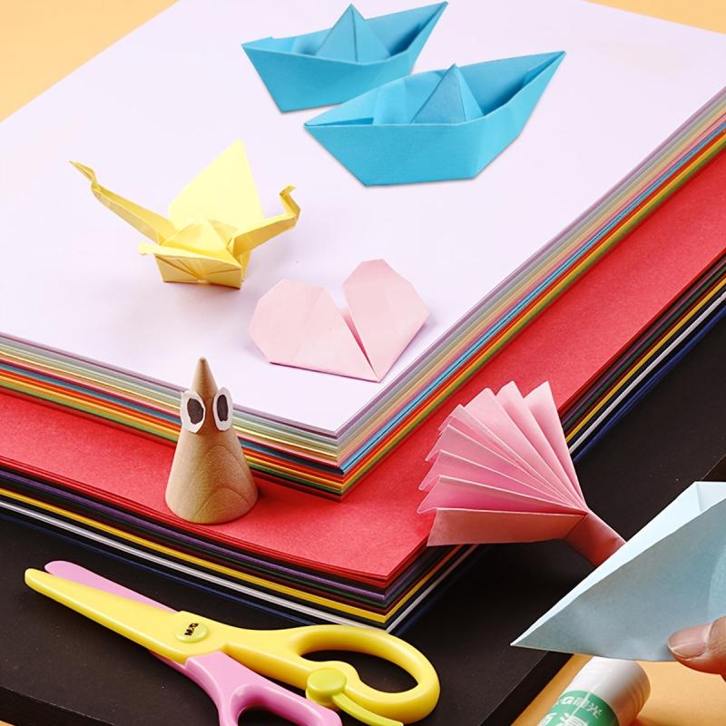 50 Sheets Colored Cardboard for Crafts and Arts Print