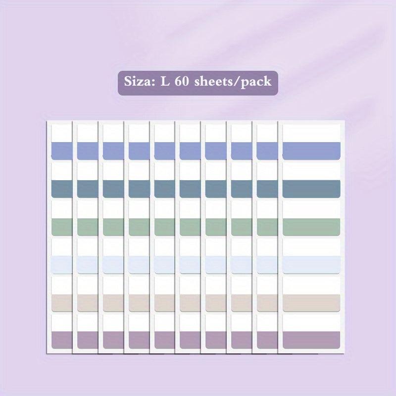 Pack of 240 Adhesive Index Tabs for Notebooks