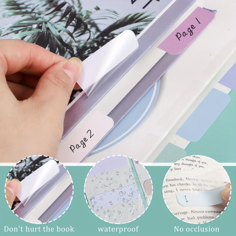 Pack of 240 Adhesive Index Tabs for Notebooks