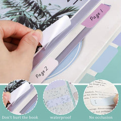 Pack of 240 Adhesive Index Tabs for Notebooks