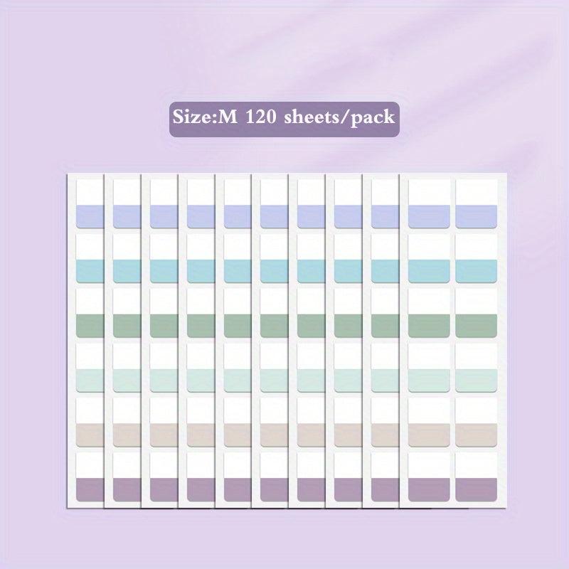 Pack of 240 Adhesive Index Tabs for Notebooks