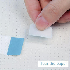 Pack of 240 Adhesive Index Tabs for Notebooks