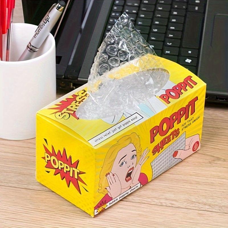 Bubble Pumping Paper 20 Draws Decompression Office Paper for Adults