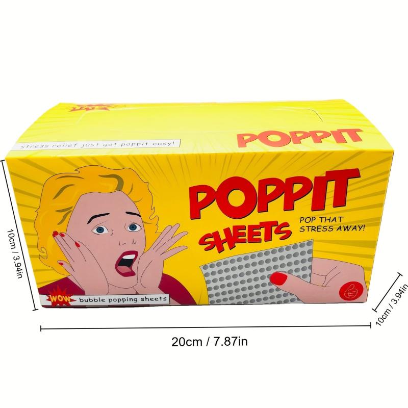 Bubble Pumping Paper 20 Draws Decompression Office Paper for Adults