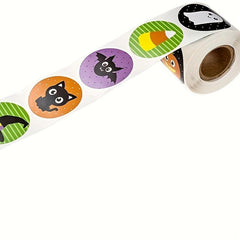 500pcs Happy Halloween Animal Stickers for Kids