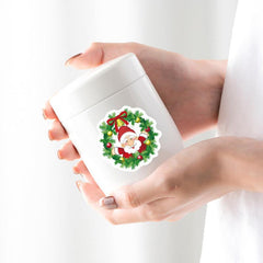 50pcs Christmas Stickers for Water Bottles Laptops DIY Projects