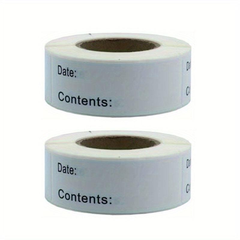 Food Label Stickers Production Date Sticker Labels