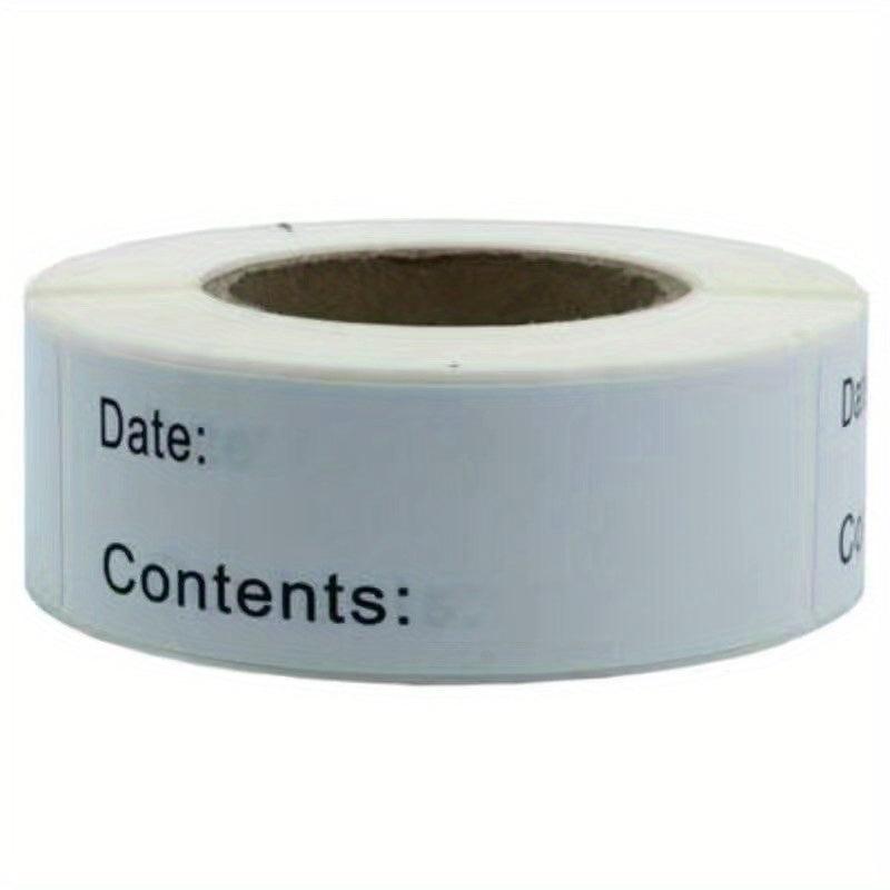 Food Label Stickers Production Date Sticker Labels
