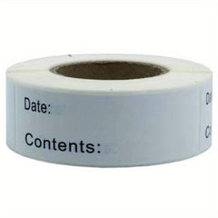 Food Label Stickers Production Date Sticker Labels