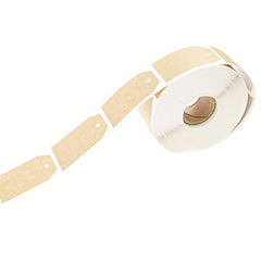 Brown Gift Tags Stickers Roll Scrapbooking Label Stickers