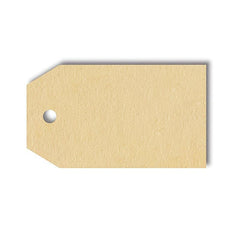 Brown Gift Tags Stickers Roll Scrapbooking Label Stickers