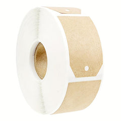 Brown Gift Tags Stickers Roll Scrapbooking Label Stickers