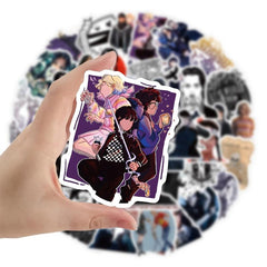50pcs American Drama Wednesday Series Waterproof Graffiti Sticker