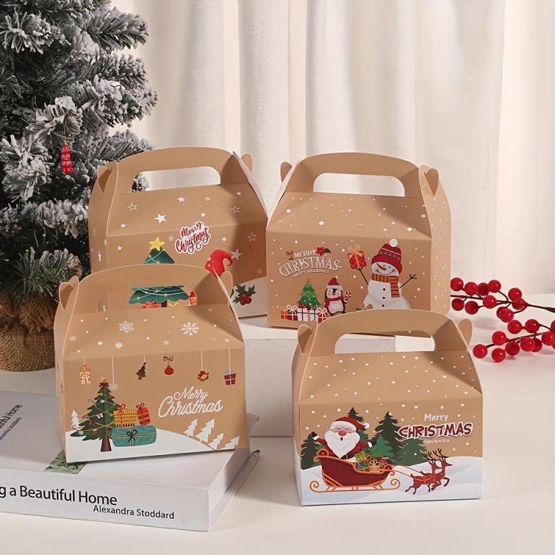 Christmas Candy Cookie Packaging Set - Event and Party Decoration Supplies