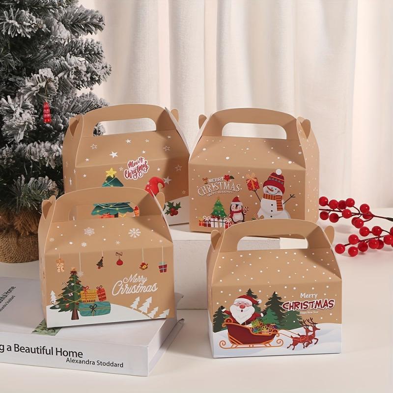 Christmas Candy Cookie Packaging Set - Event and Party Decoration Supplies