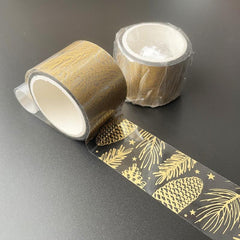 Glamorous Bronzing Decorative Tape for Journals