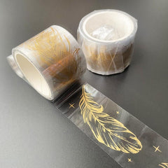 Glamorous Bronzing Decorative Tape for Journals
