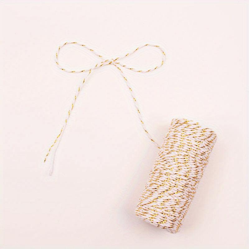 Golden and Rope Thread Clothing Accessories Tag Rope Column 100m
