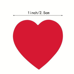 500pcs Colorful Heart Label Sticker Dots Kids Toy Stickers Teacher Reward