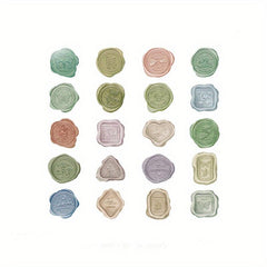 40pc Retro Wax Stickers Envelope Seals DIY Materials