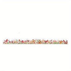 Vintage Plant Flower Rose Washi Tape 1.18in x 3m