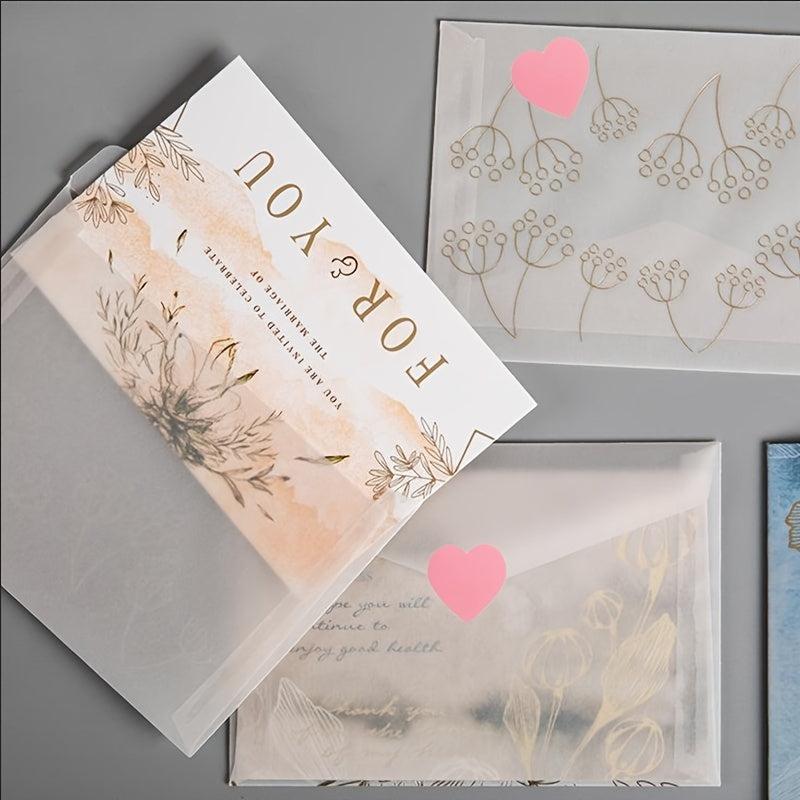 500 Pink Heart Stickers 2.54cm Wedding Invitation Decals