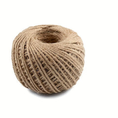Natural Jute Twine 1mm Gift Wrapping String DIY Rope Garden Cord