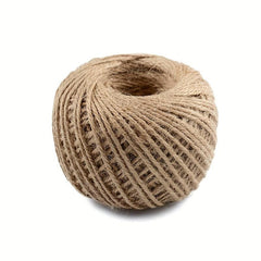 Natural Jute Twine 1mm Gift Wrapping String DIY Rope Garden Cord