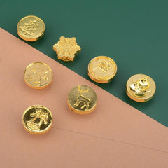10pcs Christmas Wax Seal Stamp Head Set