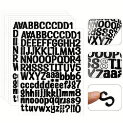 Graduation Cap Letter Stickers Vinyl Self Adhesive Alphabet Numbers