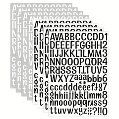 Graduation Cap Letter Stickers Vinyl Self Adhesive Alphabet Numbers