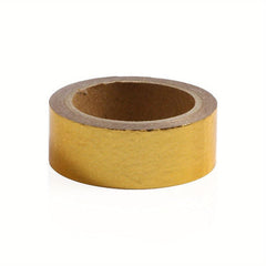 5m Solid Bronzing Washi Tape for Hair Styling