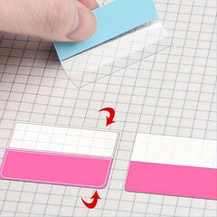 120 Sheets 22.86x7 Paper Label Index Stickers + 10pcs Organizing Labels