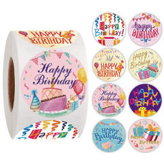 500pcs Birthday Stickers, Ideal for Celebrations