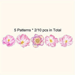 10pcs 9.5x9 PET Ink Waterproof Self-adhesive Sticker for DIY Crafts Scrapbooking