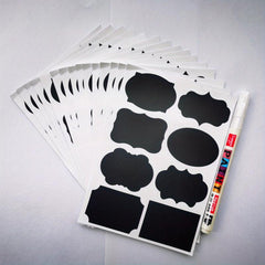 Waterproof Chalkboard Labels Spice Marker Pen Stickers for Organization
