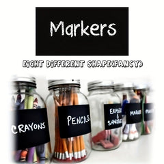 Waterproof Chalkboard Labels Spice Marker Pen Stickers for Organization