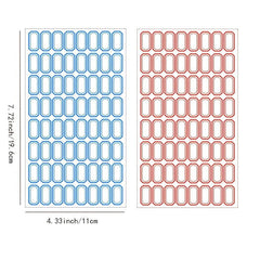 10 Self Adhesive Labels for Organizing