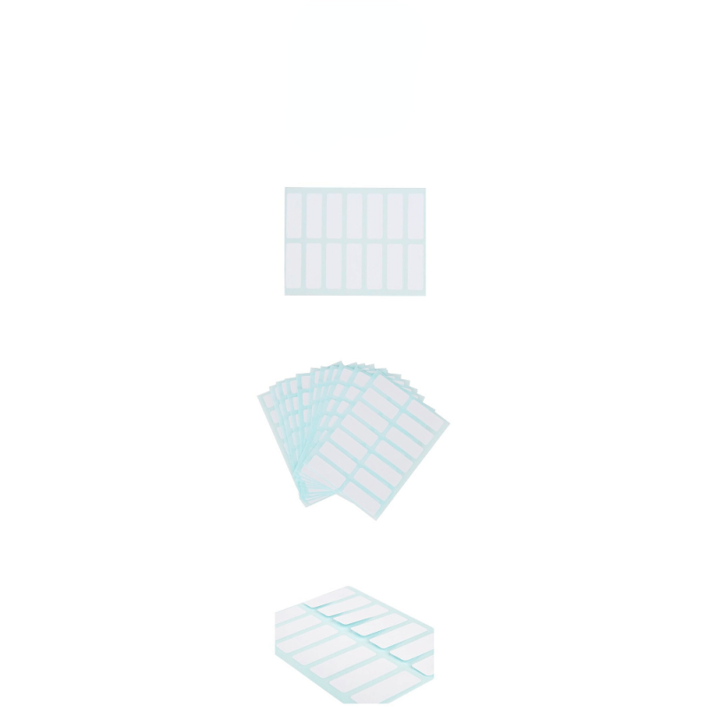 168pcs 13x38mm Self Adhesive Labels for DIY Notebook & Bar Name Stickers